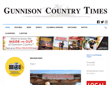 Tablet Screenshot of gunnisontimes.com